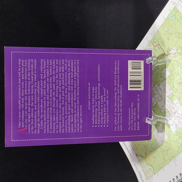 Map & Compass Handbook - 'Staying Found' by June Fleming - 2nd Edition. - Picture 2 of 4